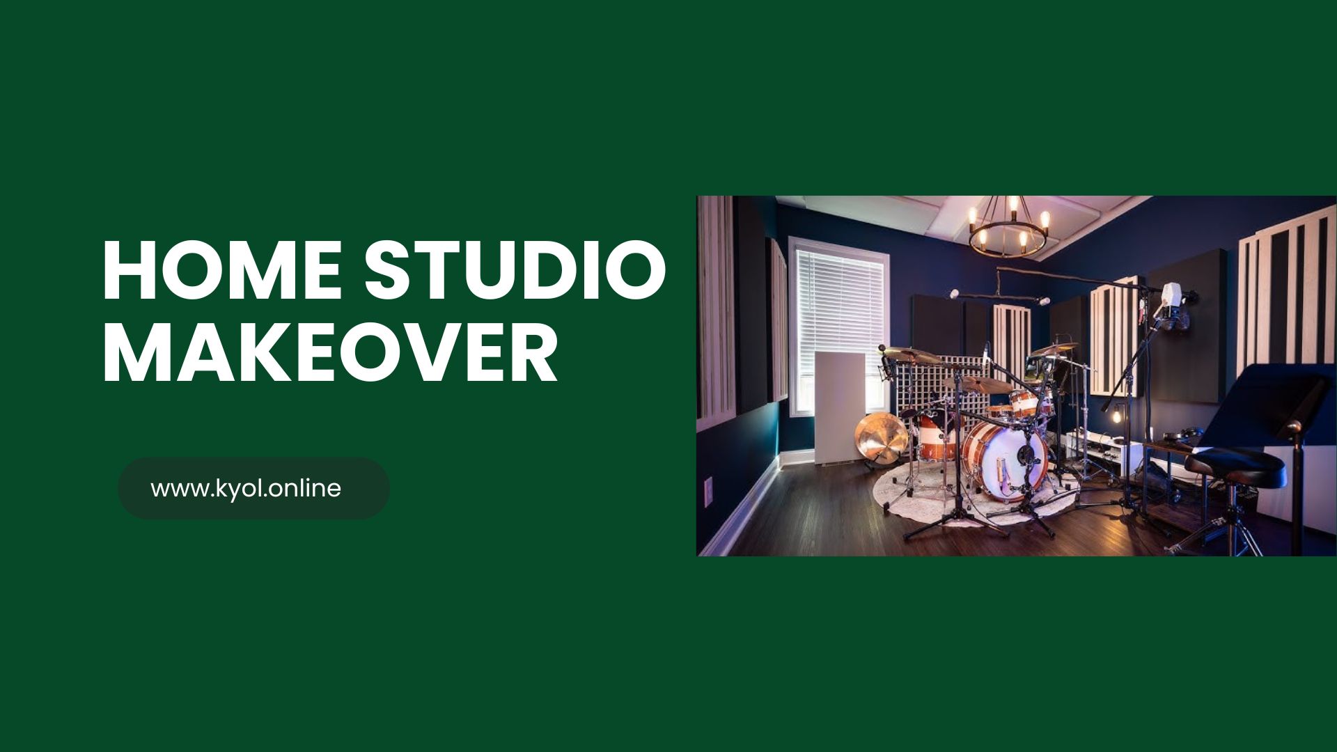 Home Studio Makeover : From Bedroom to Beat Room 2025