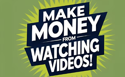 Earn money online by watching ads